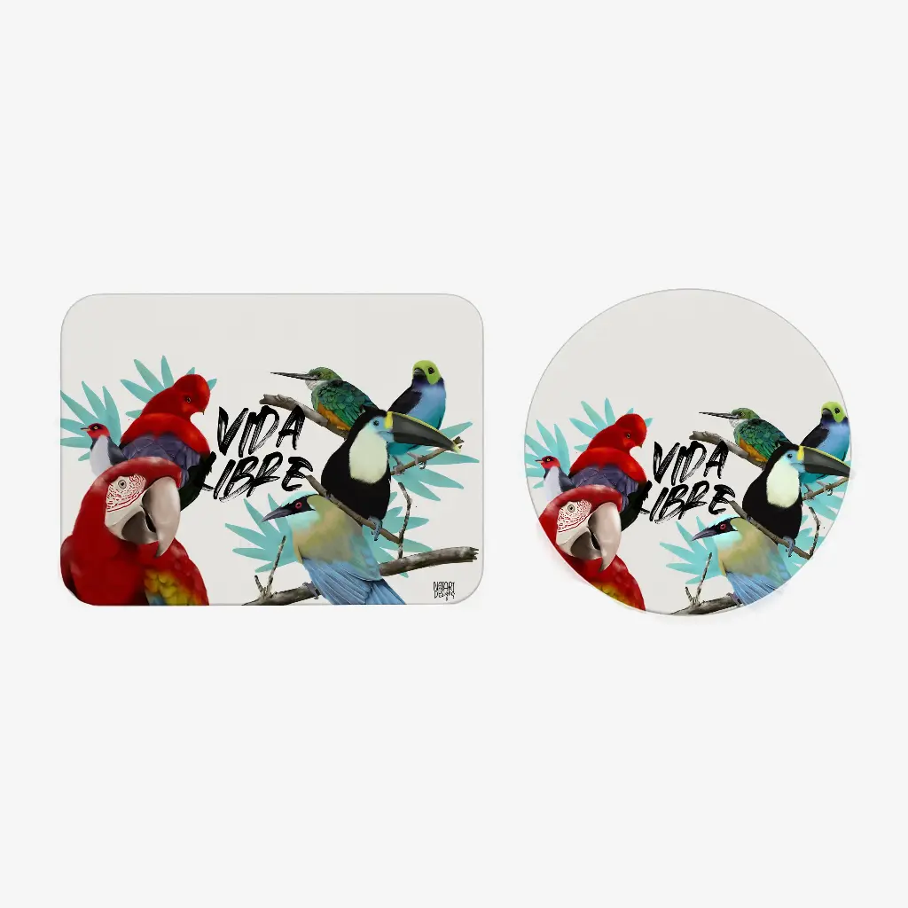Mouse Pad Aves