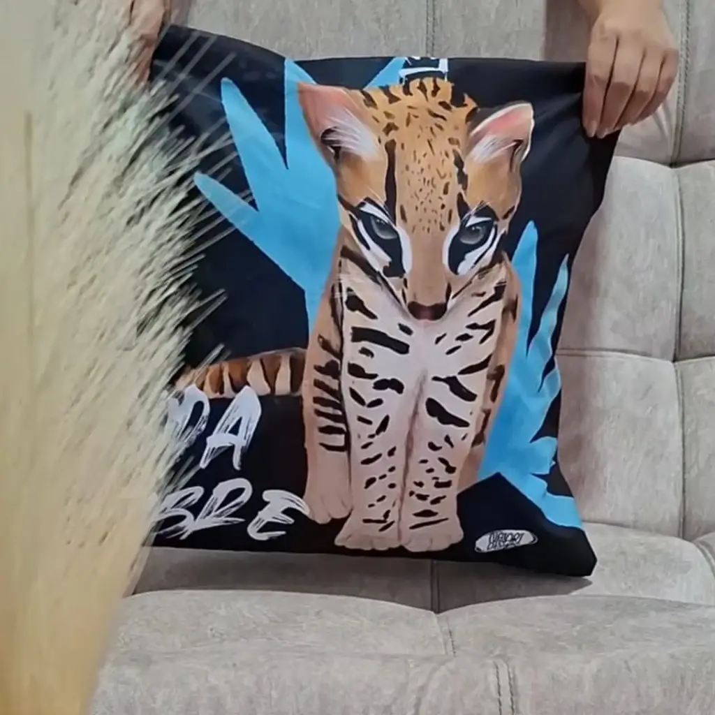 Funda de Cojín Leopardus