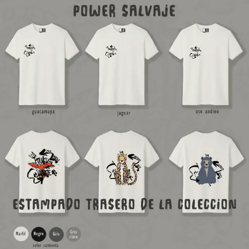Camiseta power salvaje