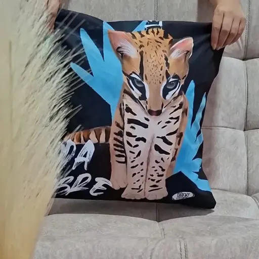 Funda de Cojín Leopardus